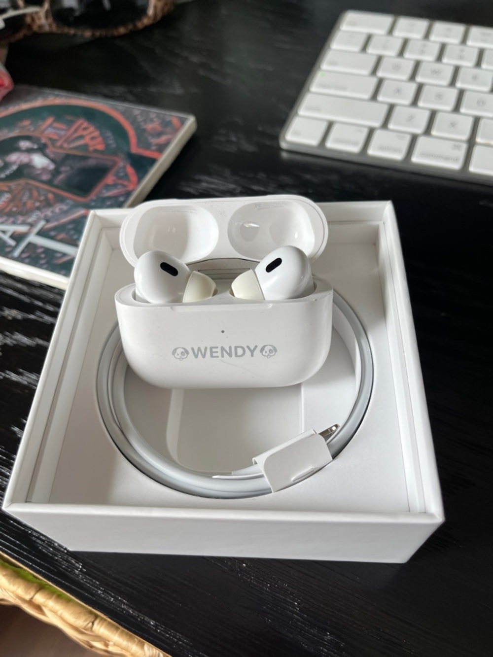 AirPods Pro White Wireless Earbuds with Charging Case